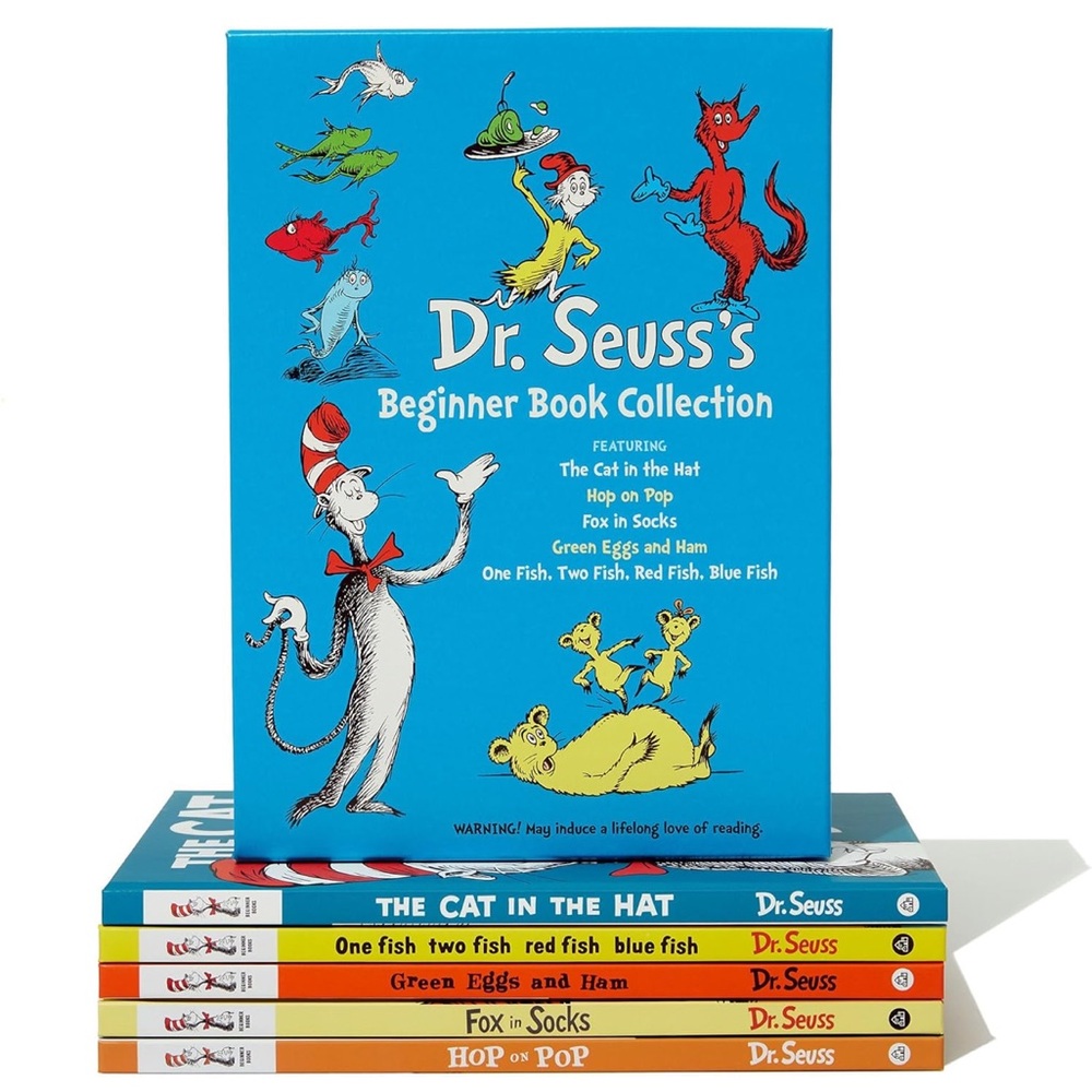 BRAND NEW/FACTORY SEALED- Dr. Seuss's Beginner Book Collection Boxed Set 5 books